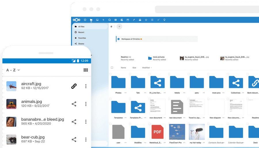 امنیت Nextcloud,دیتاسنتر مدرن,ذخیره‌سازی ابری,