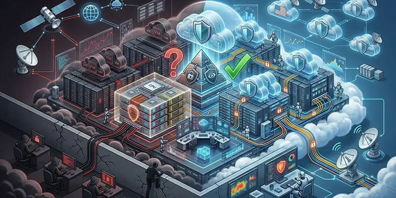 مقایسه Colocation با Cloud