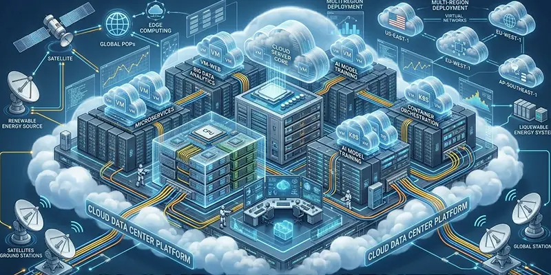 دیتاسنتر ابری یا سرور ابری 